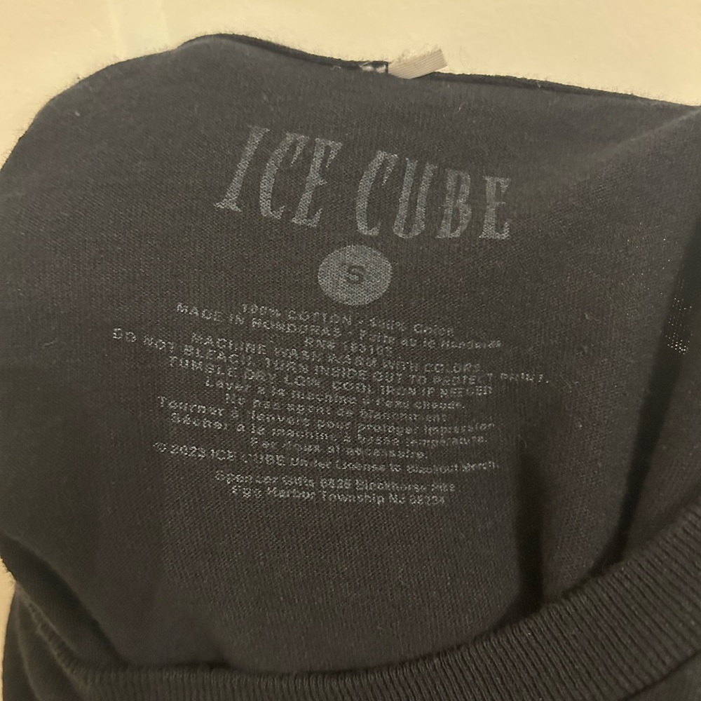 Ice Cube Black Graphic Tee - Picture 4 of 5